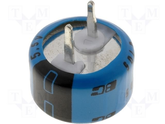 0.22F/5.5V Ø13.5x6.6mm, Ionistors, BIGCAP