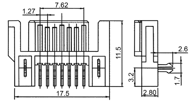 SATA-M7P ligzda "papa"