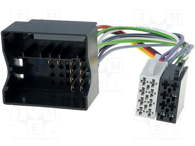 ZRS-AS-36B štekers Adaptor Citroën 2004->, Peugeot 2004-> ISO auto savienotājvads