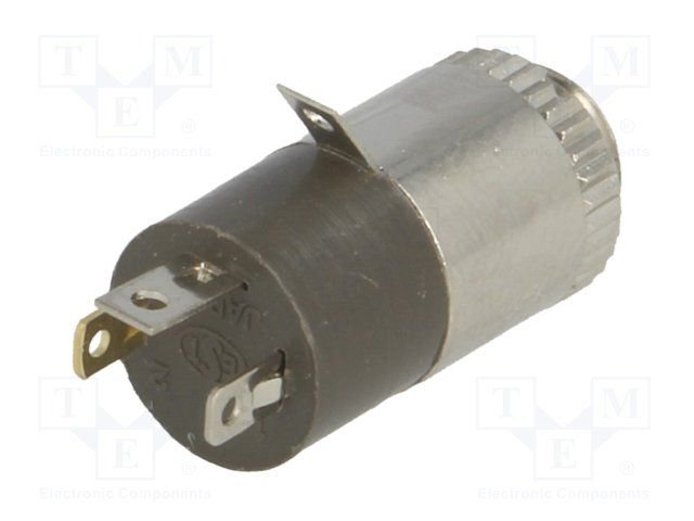 2.5mm (4 kont.) ligzda, stereo+video, metālisks, vadam, skrūvejamas šasijai M6, LUMBERG