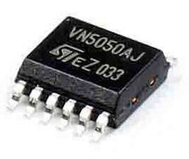 VN5050AJ SMD Mikroshēma, Gate Drivers Sngl Ch HiSide Driver, PowerSSO-12