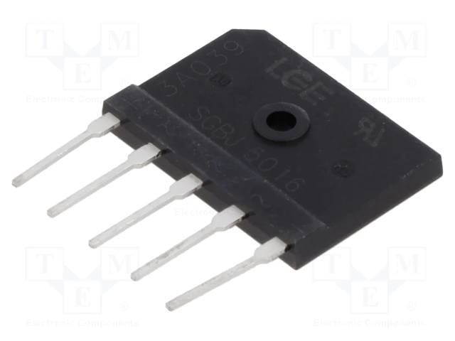 SGBJ5016 Tiltiņš 3 fazas 50A, 1600V, 35x25x5.5mm