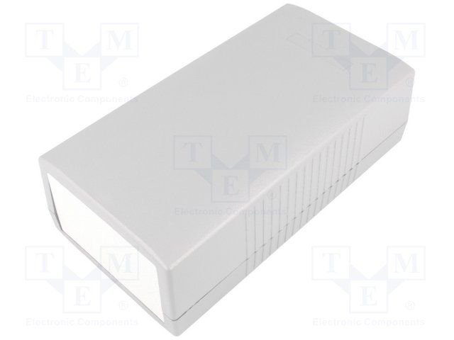 Plastmasas korpuss, 100x190x60mm, IP54, ABS, gaiši pelēkā krasa
