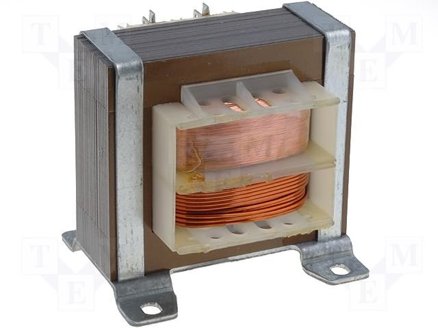 Transformators 220V=>12V, 800mA, 10VA, 54x45x51.5mm