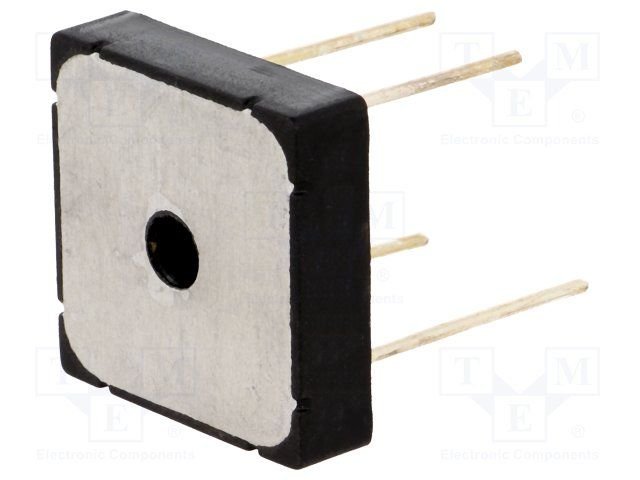 KBPC3510WP Tiltiņš 1000V, 35A, apaļas veida izvadi Ø1.2mm