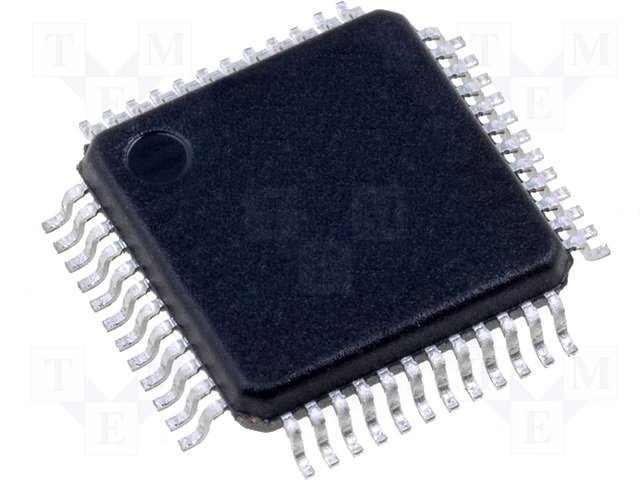 STM32F051C4T6 SMD Mikroshēma ARM Cortex M0 microcontroller, Flash:16kB, 48MHz, SRAM:4kB, LQFP48
