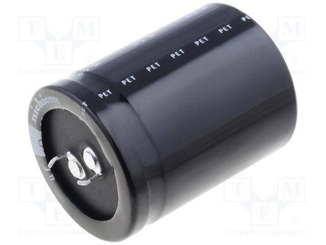 1000/250V 105C, Ø30x40mm, ±20%, Kondensators elektrolītisks, 3000h, NICHICON, SNAP-IN