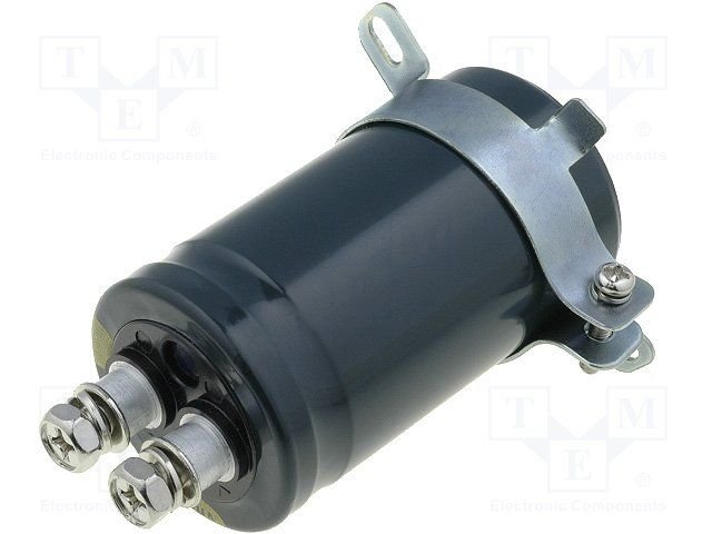 10000/100V, 85C, Ø35x100mm, ±20%, Kondensators elektrolītisks ar klemēm, 2000h, SAMWHA