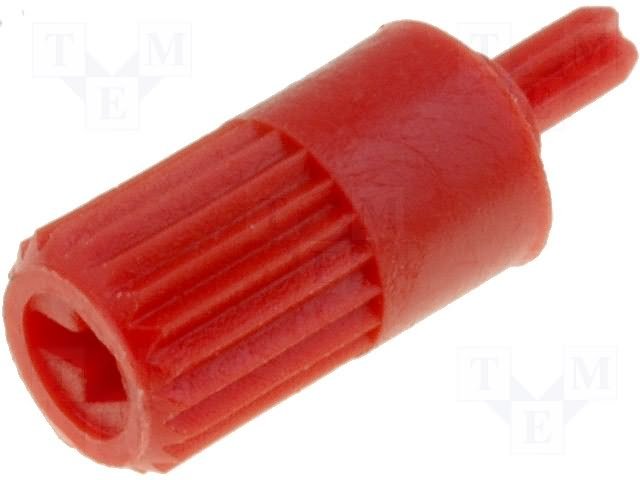 Pagriezienu rokturis G=5mm, iecelšana CA6, sarkana krasa