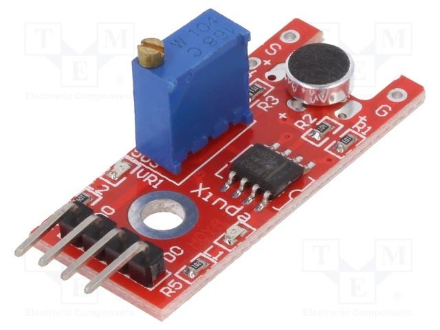 Modulis: skanisks, analogu, ciparu, 3.3...5VDC, IC: LM393