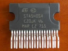 STA540SA Mikroshēma 4x13W dual/quad power amplifier, Clipwatt19
