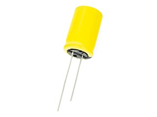 1500/25V, 105C, Ø12.5x20mm, ±20%, NXH sērija, Kondensatori zemas induktivitātes, SamYoung, 17mR, 10000h, ar lokaniem izvadiem