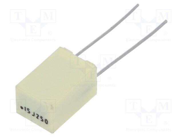 150nF/250VDC, 160VAC, ±5%, plēves, poliefirs kondensators, 5mm, 7.2x6x11mm, KEMET