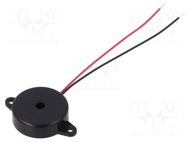 Zummers, 3-20V, 15mA, 3500Hz, 90dB, 29.8x9.8mm