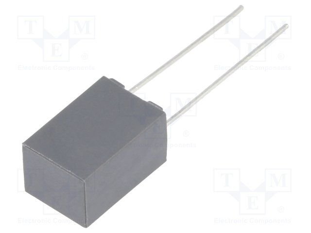 47nF/400VDC, 200VAC, ±5%, polipropilēns kondensātors 5mm, 7.2x7.2x13mm, KEMET