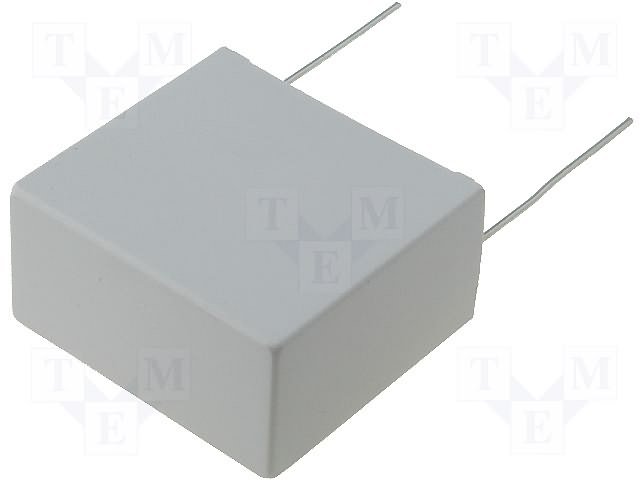 680nF 275VAC, plēves kondensatori polipropilēna, ±10%, P27.5mm, 31.5x11.5x20.5mm, traucējumi X2