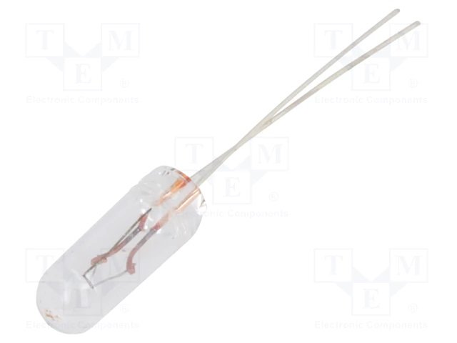 Spuldze 12V, 80mA, 4.2x11.7mm, balta