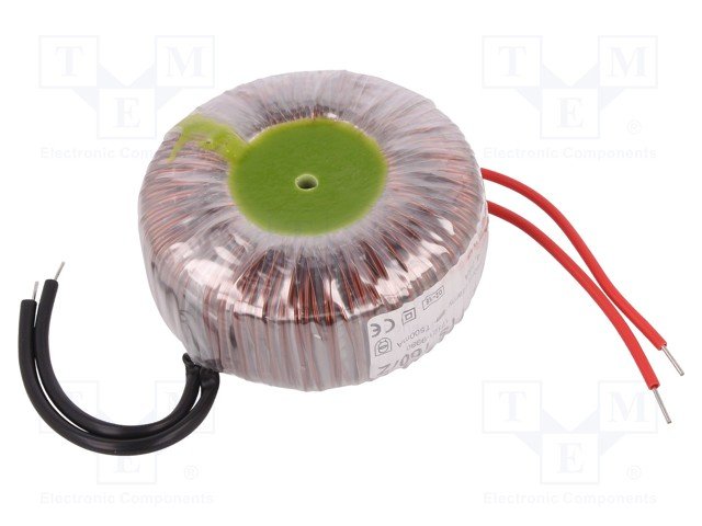 Transformators 220V=>21V, 4760mA, 100VA, Ø92x40mm, toroids, Pēc iepriekšēja pasūtījuma