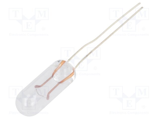 Spuldze 6V, 40mA, 4.2x11.7mm, balta
