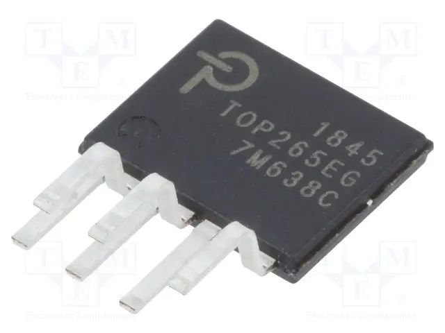 TOP265EG Mikroshēma, AC/DC Converters Int Off-Line Swtr 57W/81W, eSIP-7C