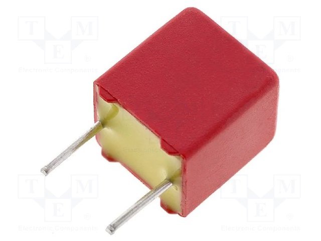 470pF/630VDC, 250VAC, ±5%, polipropilēns kondensātors 5mm, 4.5x6x7.2mm, WIMA