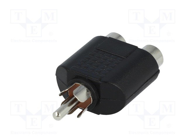 RCA štekers uz 2RCA ligzda