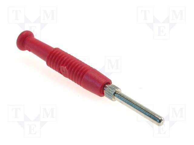 Testera štekers, 2mm, 6A, sarkanā krasa
