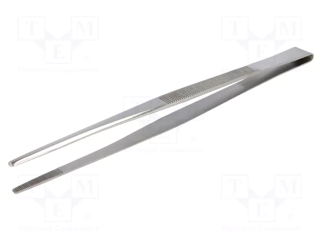 Pincete L=240mm, uzgaļu platums 3.5mm, nerūsējošais tērauds, ENGINEER