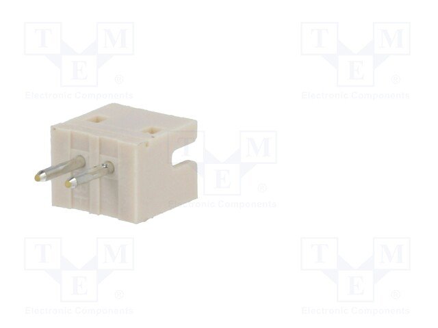 2pin, ligzda/papa, šasijai, solis=1.5mm, THT, 50V/1A