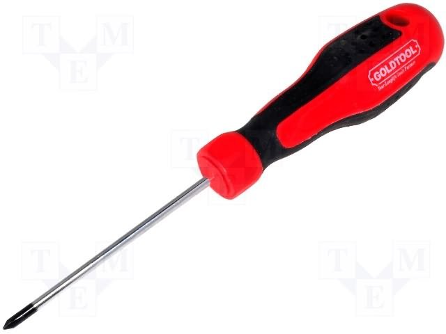 Skrūvgriezis krusta PH0 L=75/170mm GoldTools