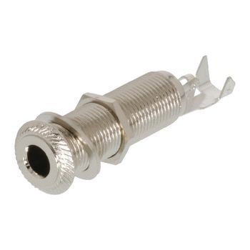 6.35mm ligzda, mono, metālisks, vadam, skrūvejamas šasijai M12, NEUTRIK