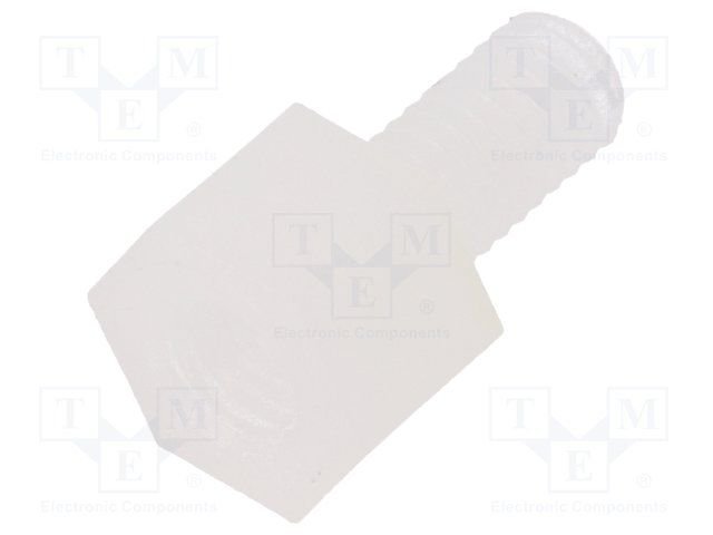 Distancers plastmasas L=4mm, M3 iekšeja vitne- M3 areja vitne