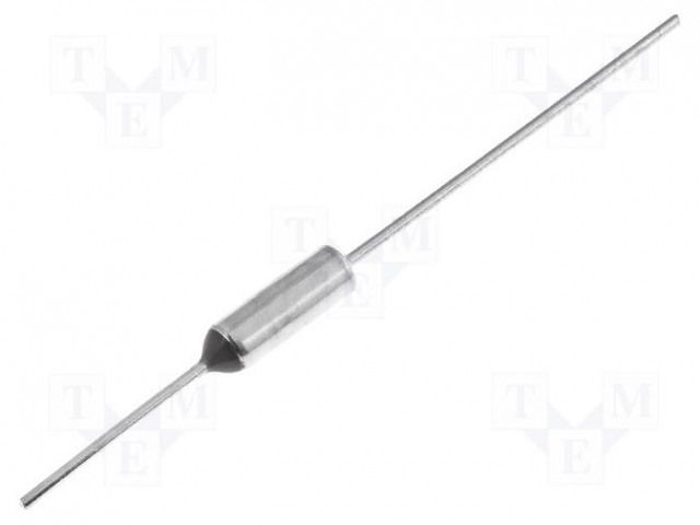 TZD-110, 110°C, 10A, 250V, Ø4.2x11.5mm, termodrošinātājs
