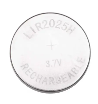 Akumulatori Li-Ion, LIR2025/A, 3.7V, 48mAh,  Ø20x2.5mm, UltraCoin, 2.46gr