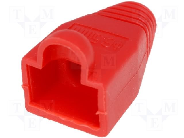 Vāciņš RJ45 spraudnim, sarkana krasa