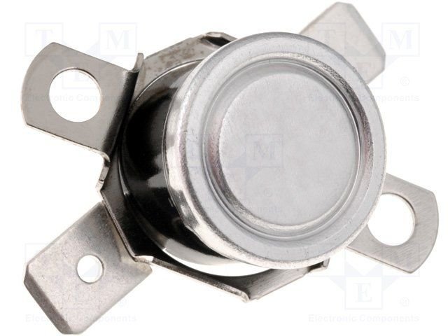 BT-L-140 Termostats, 140C/115C, ±3°C, NC, 250V/10A, Ø16x12mm, - -