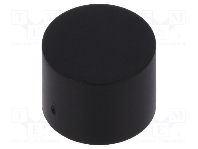 Cepurīte mikrosledzejam B3F-4, B3F-5, B3W, Ø9.5x7mm, melna