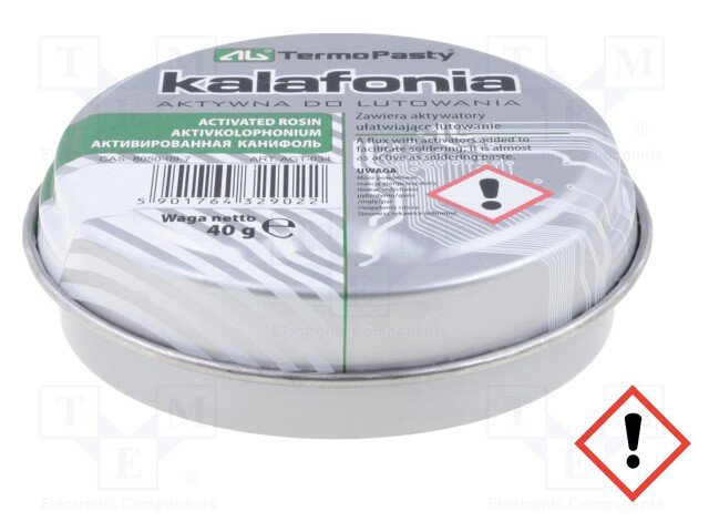 Kanifonijs 40g, darva, No Clean, RMA