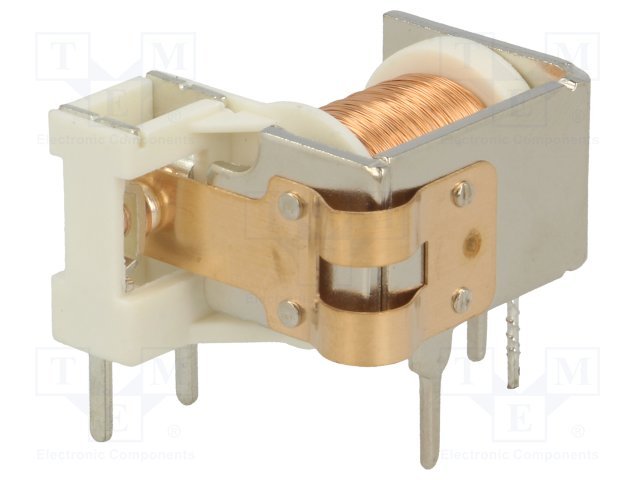 Relejs DC12V, SPDT, 30A/240VAC, 20A/30VDC, 155R(77.4mA), viens kontakts uz pārslēgšanu, atvērtais izpildījums, RAYEX ELECTRONICS
