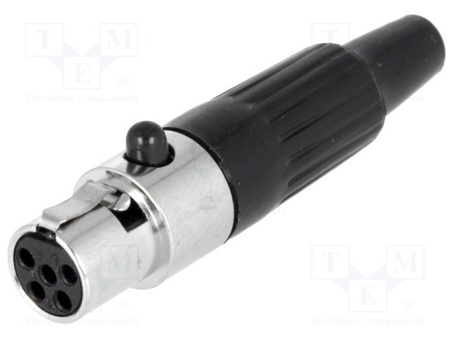 XLR mini 5PIN ligzda, vadam