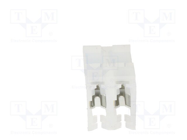 2pin, štekers/mama uz vadam, IDC, solis=3.96mm, 18AWG, 0.8mm², 300V/8A, CE156