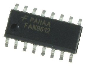 FAN9611MX SMD Mikroshēma, PMIC, PFC controller, -40÷125°C, 9...18V, SO16
