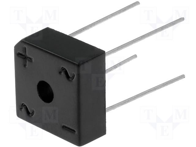 KBPC610W Tiltiņš 1000V 6A, apaļa veida izvadi