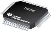 TAS5707 SMD Mikroshēma 20-W STEREO DIGITAL AUDIO POWER AMPLIFIER WITH EQ AND DRC, HTQFP48
