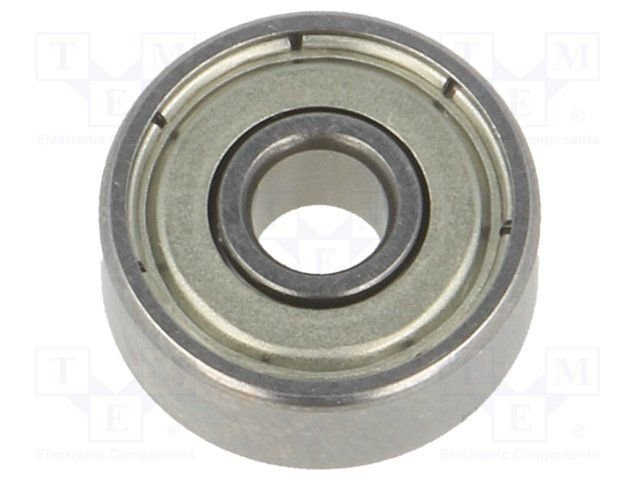 Gultnis: vienrindas lodīšu gultnis, D=10mm, d=3mm, W=7mm