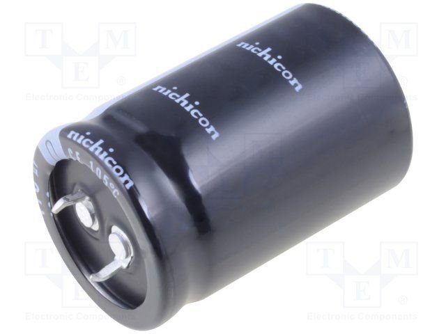 100/500V, 105C, Ø22x40mm, ±20%, Kondensators elektrolītisks, 5000h, NICHICON, SNAP-IN