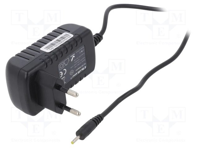 Barošanas bloks 220V=>5V, 2.1A, 2.5/0.7mm, 10.5W, 162.8gr.