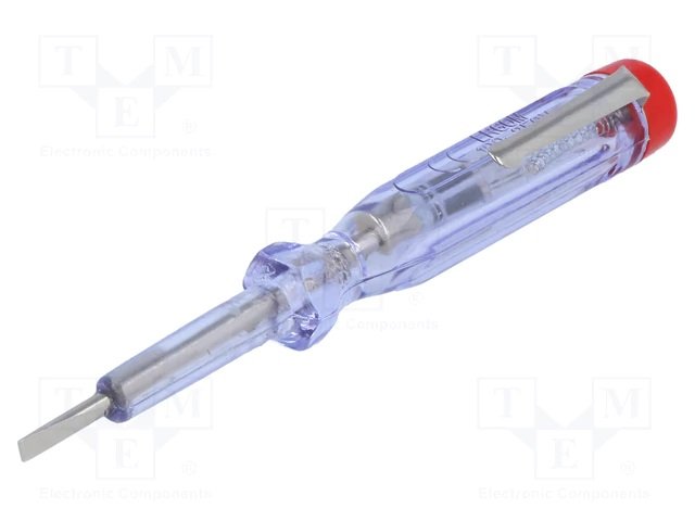 Volttesters L=120mm, 60x0.6x3mm, 100...250V