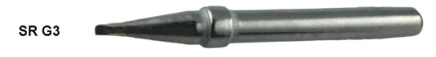 Loduzgalis D=5mm, L-35mm, plakanais 1.6mm SR965A, SR-965B