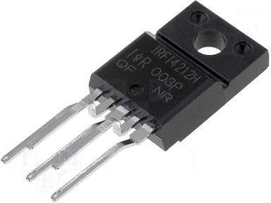 IRFI4212H Tranzistors digital audio 2*N-FET, Q1(100V, ±20V, 11A, 18W, 0R034), Q2(100V, ±20V, 11A, 18W, 0R034), TO-220F-5L